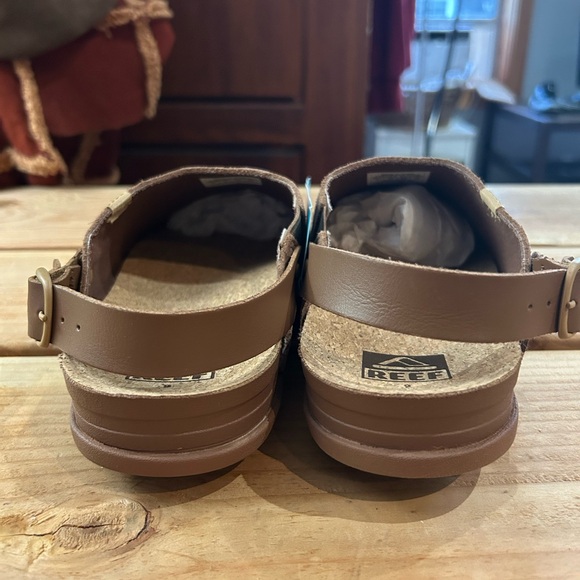 NWT REEF Cushion Sage SE Slip On Clogs Coffee‎ Espresso Suede 9 - Picture 9 of 12